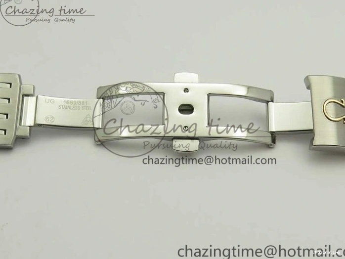 0315 De Ville Hour Vision 41mm SS VSF 1:1 Best Edition White Dial on SS Bracelet A8500 Super Clone Casual 7946